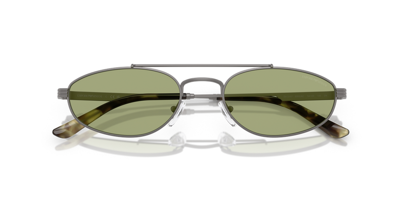 Emporio Armani EA2157 in Matte Gunmetal / Green (300382) - Alternate View