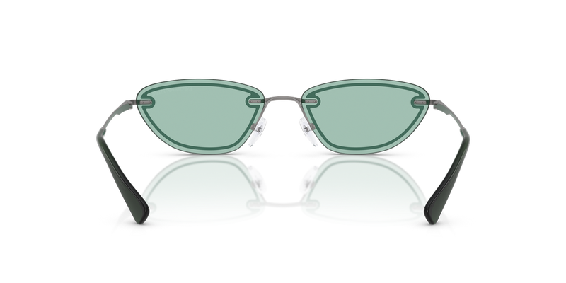 Emporio Armani EA2158 in Matte Gunmetal / Green (3003/2) - Temple Detail