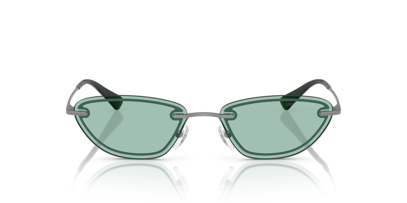 Emporio Armani EA2158 in Matte Gunmetal / Green (3003/2) - Alternate View