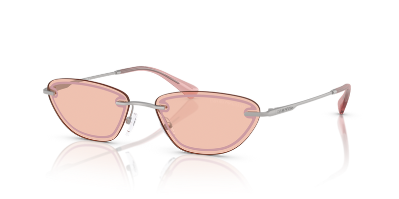 Emporio Armani EA2158 in Matte Silver / Light Pink (3045/5) - Alternate View