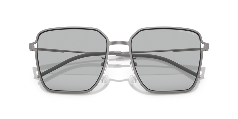 Emporio Armani EA2159D in Matte Gunmetal / Light Grey (300387) - Side View