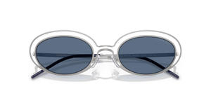 Matte Silver / Dark Blue (304580)