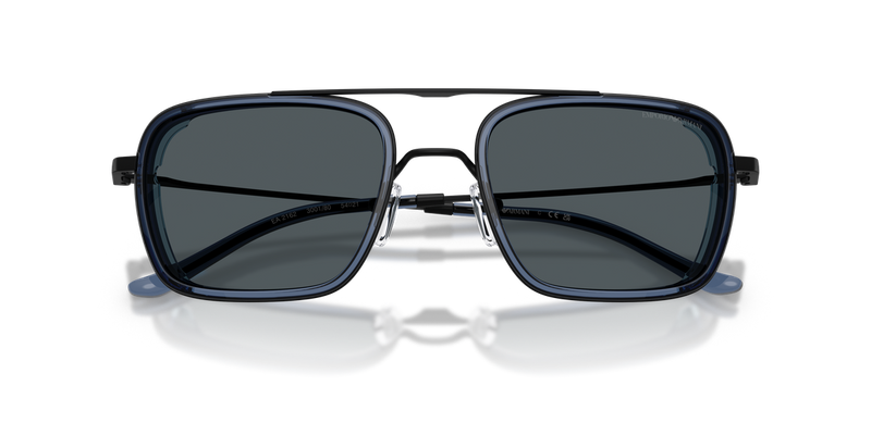 Emporio Armani EA2162 in Matte Black / Blue (300180) - Alternate View