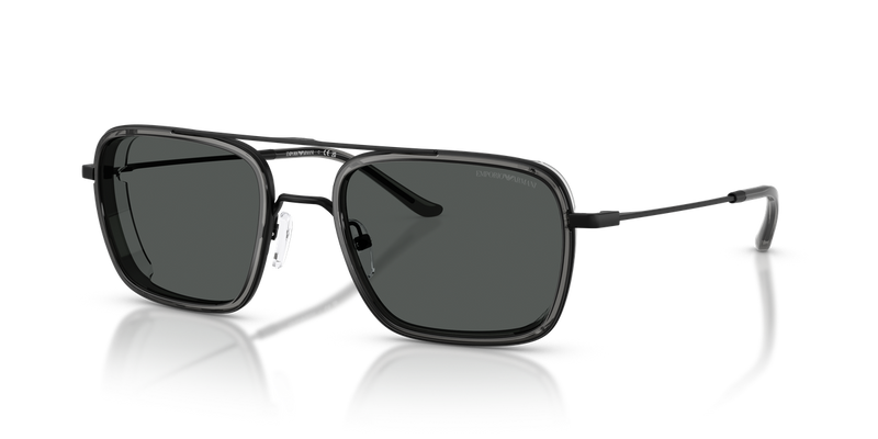 Emporio Armani EA2162 in Matte Black / Smoke (300187) - Alternate View