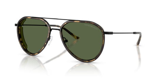 Emporio Armani EA2163 - Matte Black / Dark Green (300171)