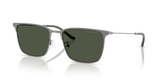 Matte Gunmetal / Polarized Dark Green (30039A)