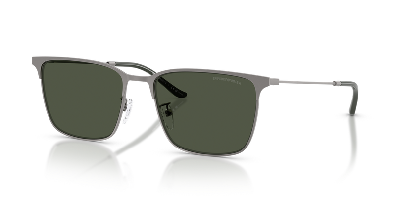 Emporio Armani EA2164D in Matte Gunmetal / Polarized Dark Green (30039A) - Alternate View