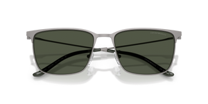Matte Gunmetal / Polarized Dark Green (30039A)