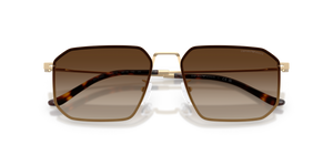 Matte Pale Gold / Gradient Brown (300213)