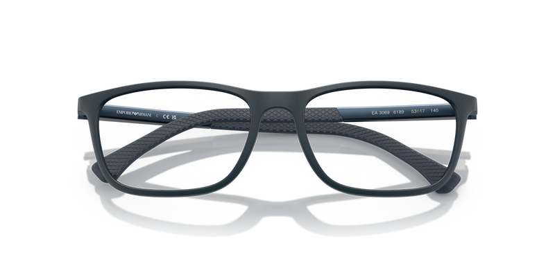 Emporio Armani EA3069 in Matte Blue / Demo Lens (6189) - Alternate View