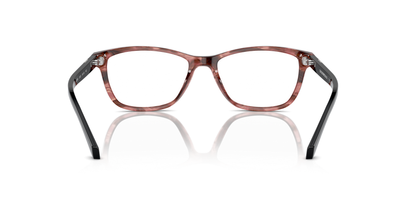 Emporio Armani EA3099 in Shiny Striped Pink - Alternate View