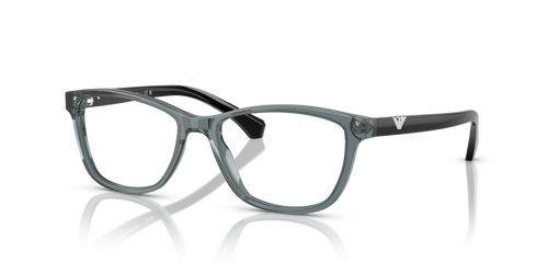 Shiny Transparent Grey / Demo Lens (6364)