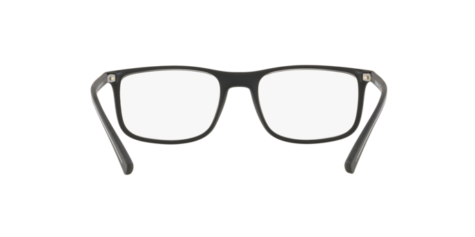 Emporio Armani EA3135F in Rubber Black - Back View