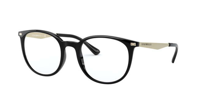 Emporio Armani EA3168 in Shiny Black - Alternate View