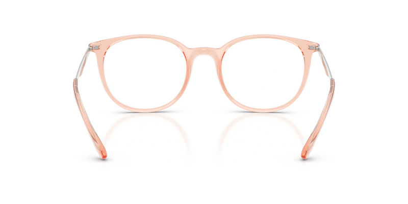 Emporio Armani EA3168 in Shiny Transparent Pink - Temple Detail