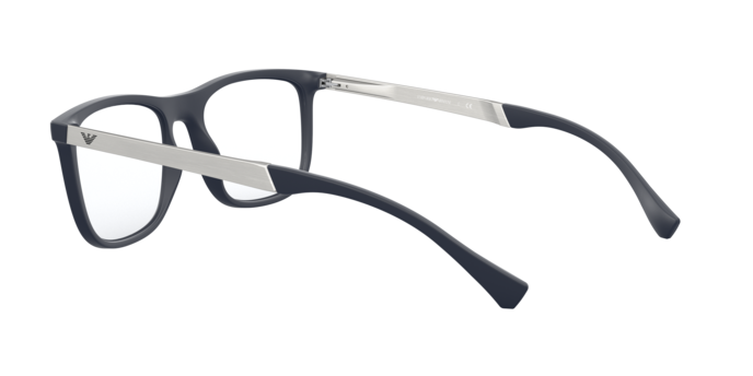 Emporio Armani EA3170 in Rubber Blue / Demo Lens (5474) - Side View