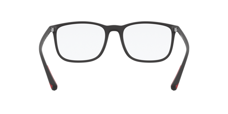Emporio Armani EA3177 in Matte Black - Back View