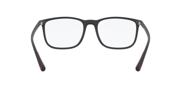 Emporio Armani EA3177 in Matte Black - Back View