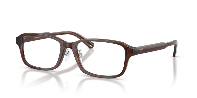 Emporio Armani EA3215D in Shiny Transparent Brown - Alternate View
