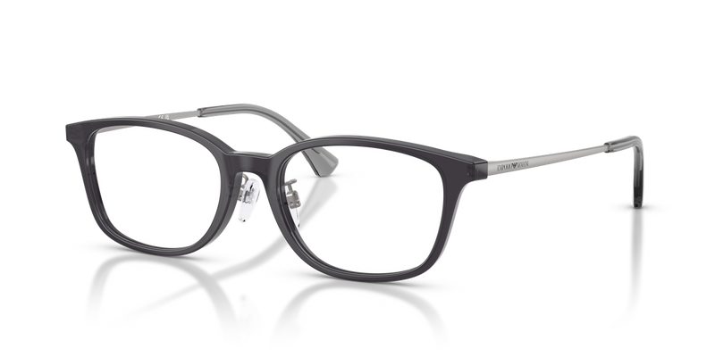 Emporio Armani EA3217D in Shiny Transparent Grey / Demo Lens (5029) - Front View