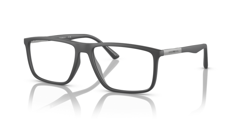 Emporio Armani EA3221 in Matte Grey / Demo Lens (5126) - Alternate View