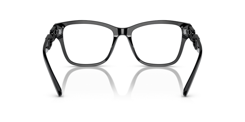 Emporio Armani EA3222U in Shiny Black - Temple Detail