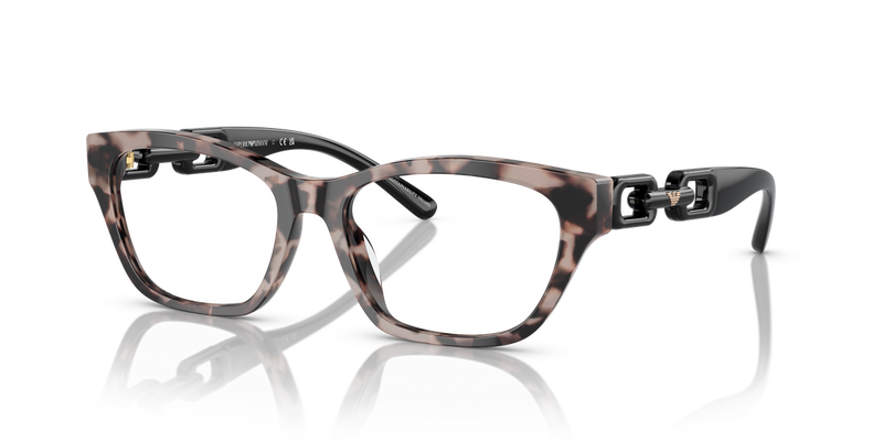 Emporio Armani EA3223U in Shiny Pink Havana - Alternate View