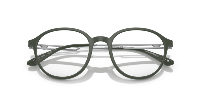 Emporio Armani EA3225 in Matte Green - Side View