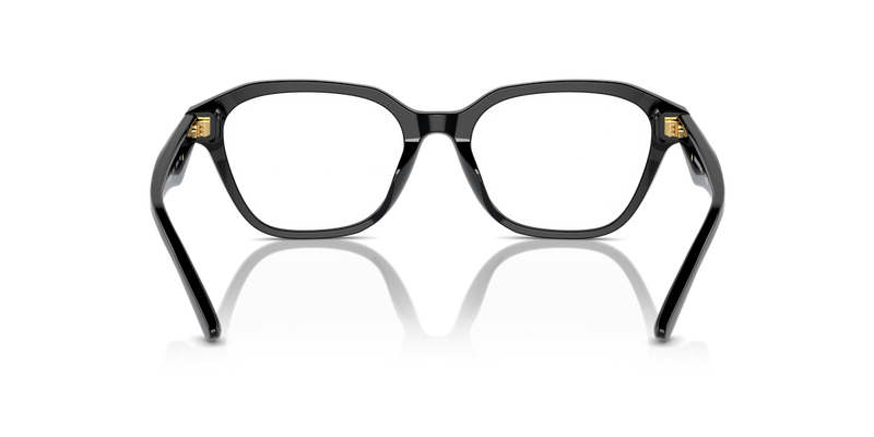 Emporio Armani EA3235U in Shiny Black / Demo Lens (5017) - Temple Detail