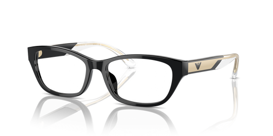 Emporio Armani EA3238U - Shiny Black / Demo Lens (5017)