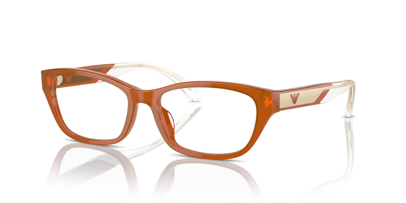 Emporio Armani EA3238U in Shiny Opaline Orange - Alternate View