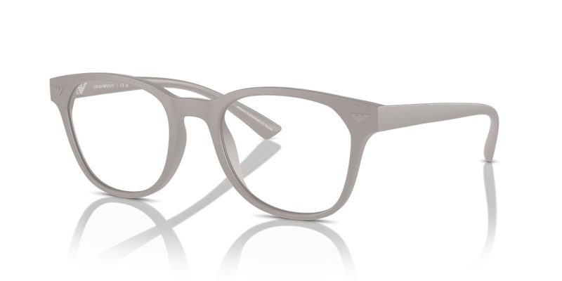Emporio Armani EA3240U in Matte Light Grey / Demo Lens (6100) - Alternate View