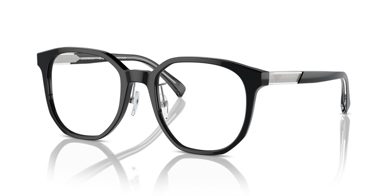 Emporio Armani EA3241D in Shiny Black - Front View