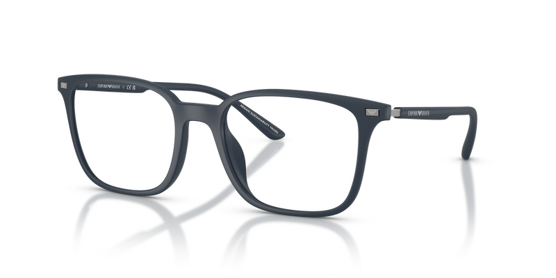 Emporio Armani EA3242U in Blue Opaco / Demo Lens (5088) - Front View