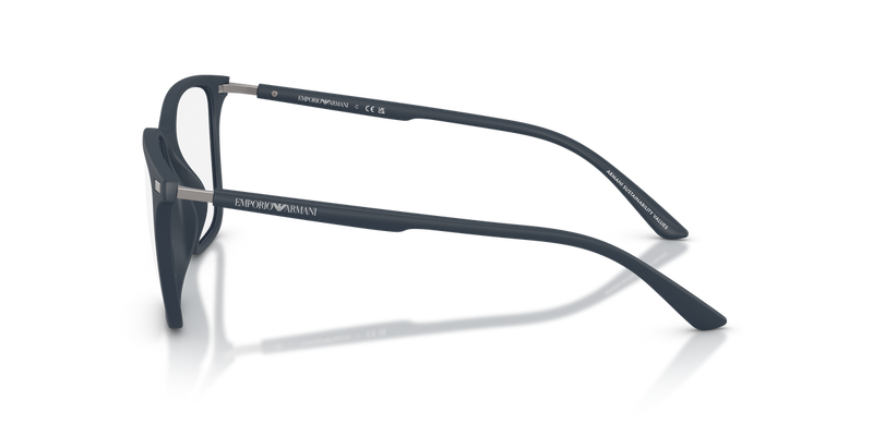 Emporio Armani EA3242U in Blue Opaco / Demo Lens (5088) - Back View