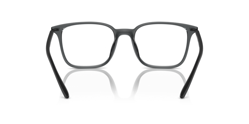 Emporio Armani EA3242U in Shiny Transparent Black / Demo Lens (6106) - Alternate View