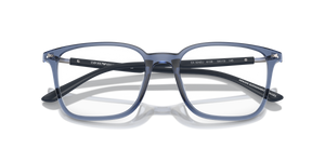 Shiny Transparent Blue / Demo Lens (6108)