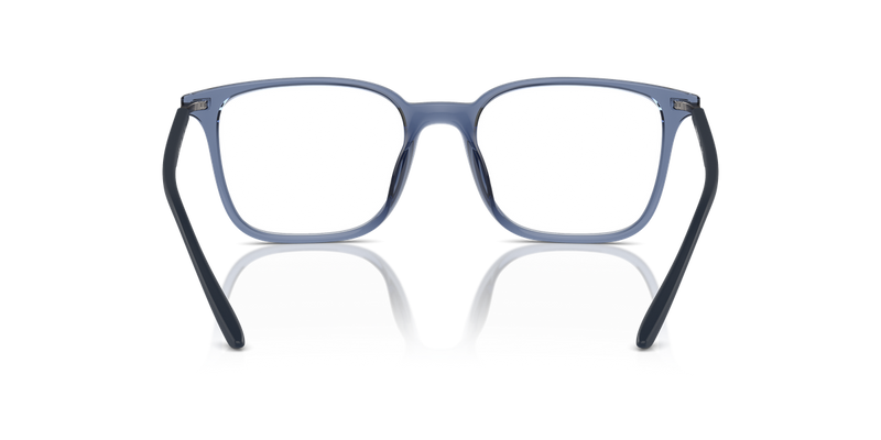 Emporio Armani EA3242U in Shiny Transparent Blue / Demo Lens (6108) - Alternate View
