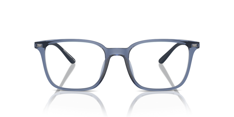 Emporio Armani EA3242U in Shiny Transparent Blue / Demo Lens (6108) - Alternate View