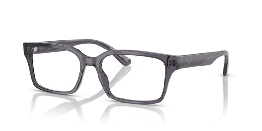 Emporio Armani EA3244 - Transparent Dark Grey / Demo Lens (6106)