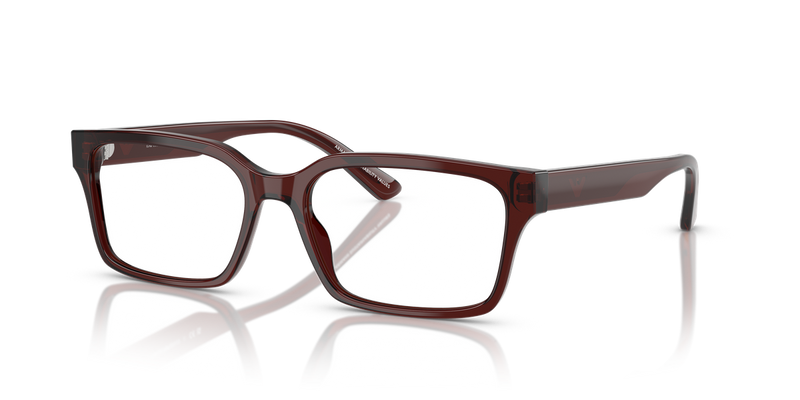 Emporio Armani EA3244 in Transparent Brown / Demo Lens (6174) - Front View