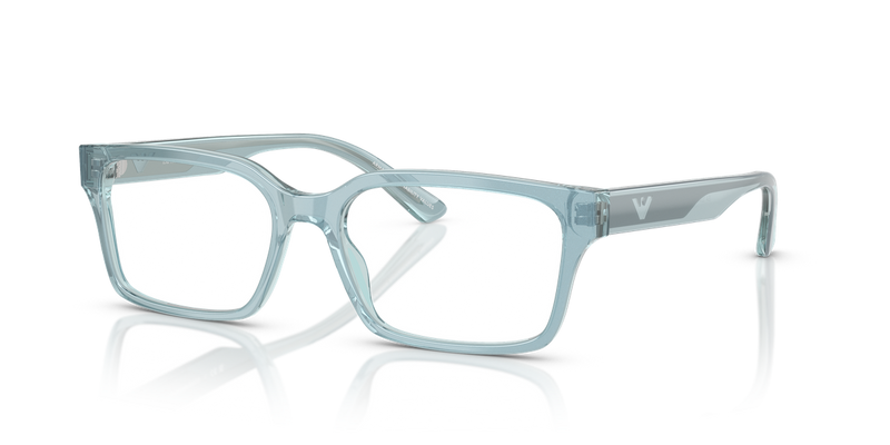 Emporio Armani EA3244 in Iridescent Light Blue / Demo Lens (6178) - Alternate View
