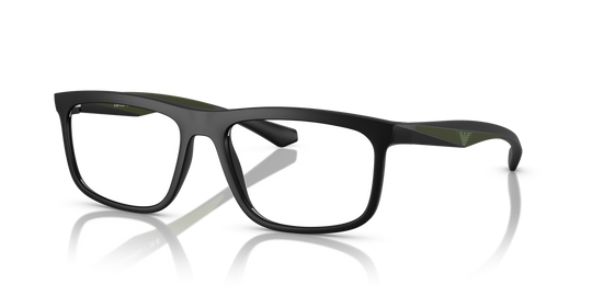 Emporio Armani EA3246 - Matte Black / Demo Lens (5001)