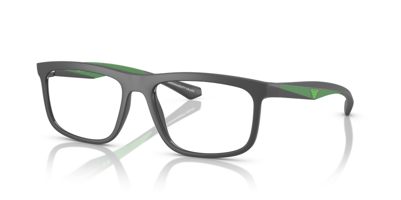 Emporio Armani EA3246 in Matte Grey - Alternate View