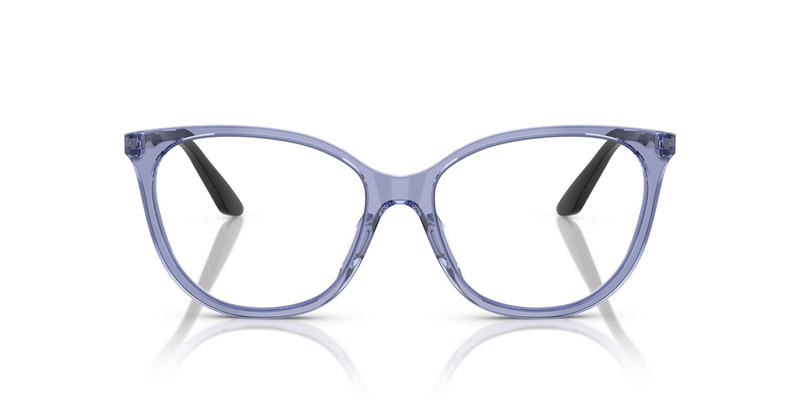 Emporio Armani EA3249U in Shiny Transparent Blue - Alternate View