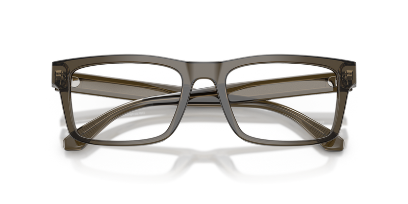 Emporio Armani EA3254 in Shiny Transparent Grey / Demo Lens (6249) - Side View