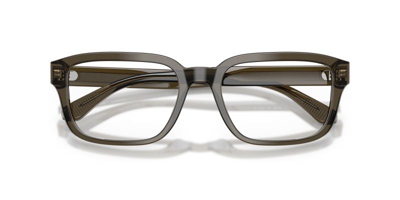 Emporio Armani EA3255F in Shiny Transparent Grey / Demo Lens (6249) - Side View