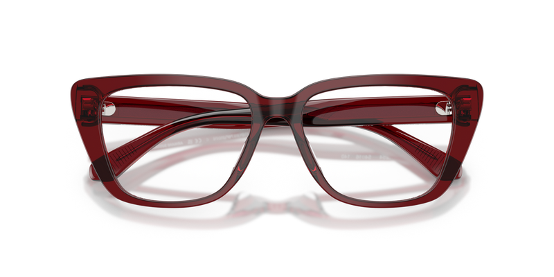 Emporio Armani EA3256U in Shiny Transparent Bordeaux - Alternate View