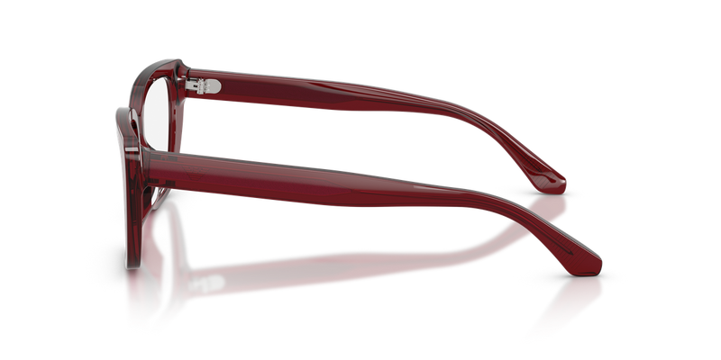 Emporio Armani EA3256U in Shiny Transparent Bordeaux - Alternate View