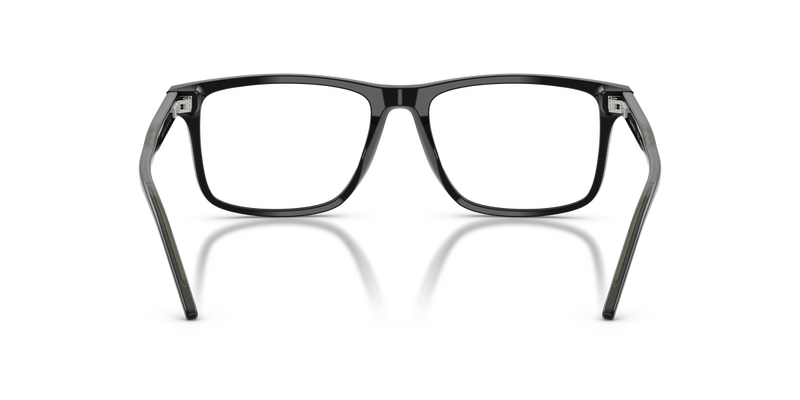 Emporio Armani EA3257F in Shiny Black - Temple Detail